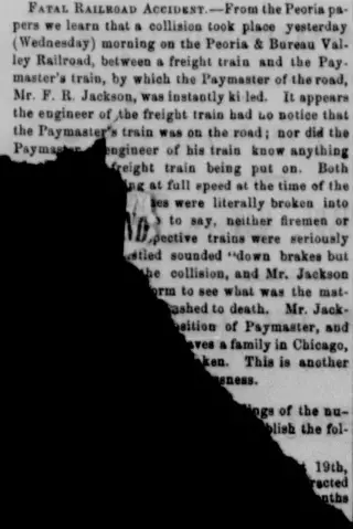 other Newspaper clipping from Aug 28, 1861 6004778