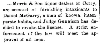 other Newspaper clipping from Nov 20, 1891 6005395
