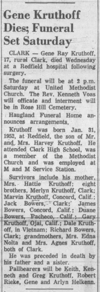other Newspaper clipping from Nov 7, 1969 6005426