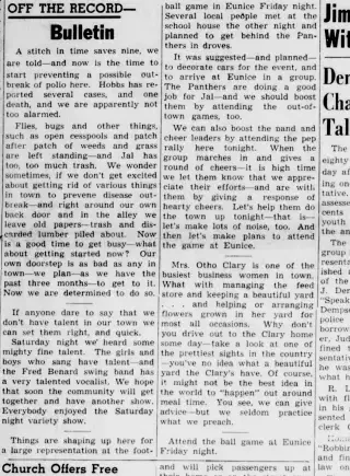 other Newspaper clipping from Oct 12, 1950 6005820
