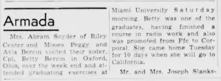 other Newspaper clipping from Nov 30, 1943 6006865