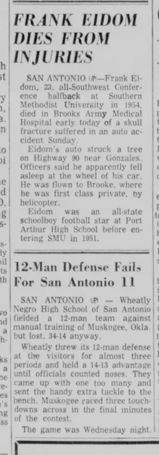 other Newspaper clipping from Oct 28, 1955 6007620