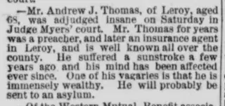 other Newspaper clipping from Mar 18, 1887 6007684