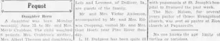 Birth Newspaper clipping from Jun 29, 1936 6008777