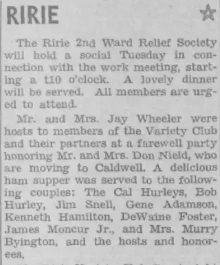 other Newspaper clipping from Nov 6, 1958 6011243
