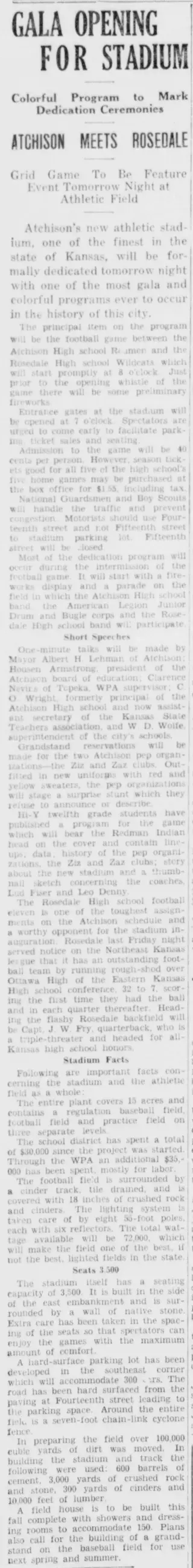 General news Newspaper clipping from Sep 30, 1937 6012032