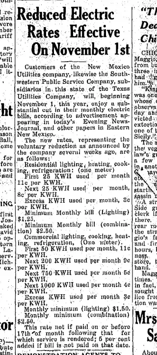 other Newspaper clipping from Oct 31, 1929 6012079