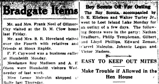 other Newspaper clipping from Jul 6, 1916 6012237