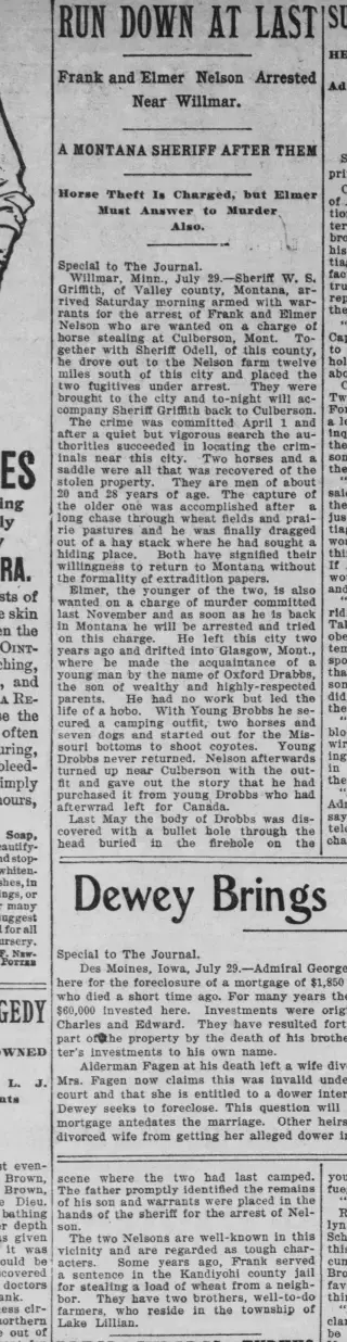 other Newspaper clipping from Jul 29, 1901 6012947