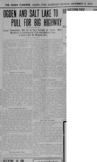other Newspaper clipping from Nov 13, 1912 6012969