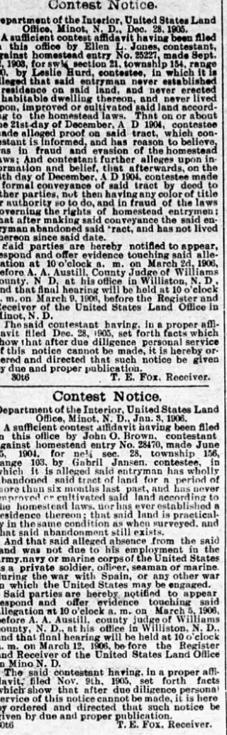 other Newspaper clipping from Feb 1, 1906 6012973