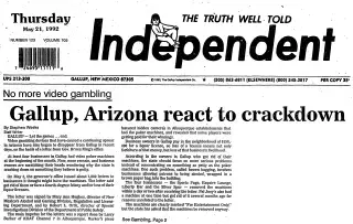 other Newspaper clipping from May 21, 1992 6015748