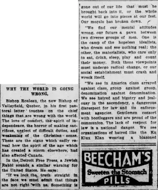 other Newspaper clipping from Aug 21, 1923 6016778