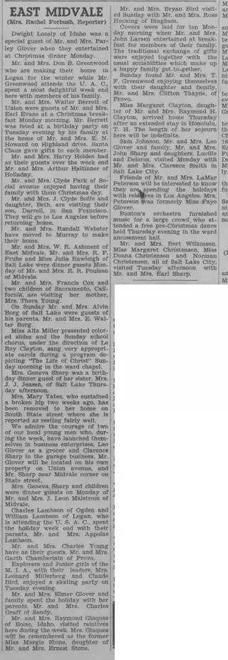 other Newspaper clipping from Dec 29, 1939 6016857