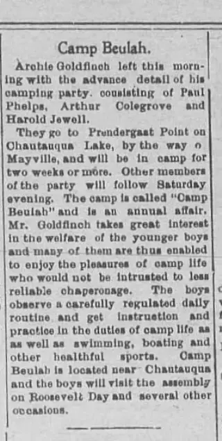 other Newspaper clipping from Aug 7, 1905 6017510