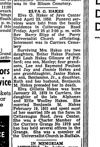 other Newspaper clipping from May 1, 1958 6017685