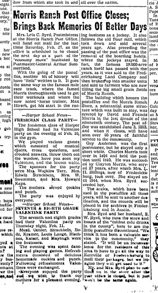 other Newspaper clipping from Feb 19, 1954 6017923