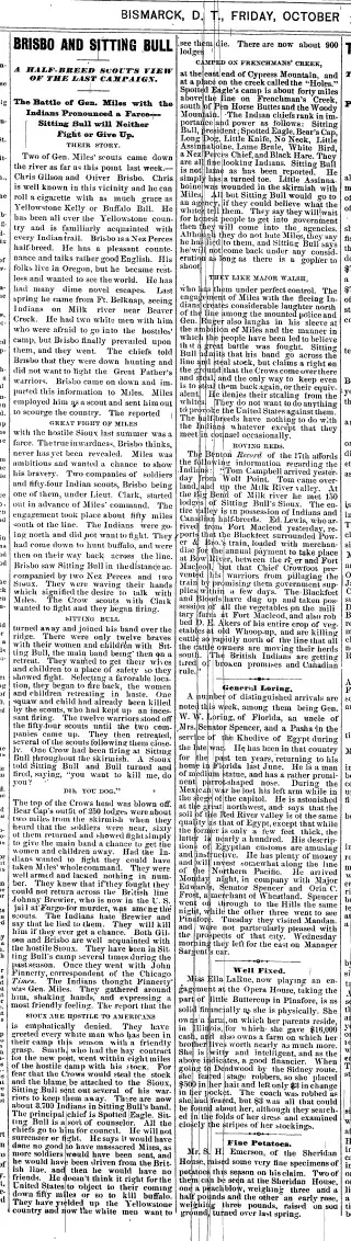 other Newspaper clipping from Oct 31, 1879 6017996