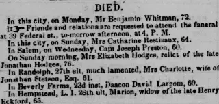 other Newspaper clipping from Sep 1, 1840 6018279