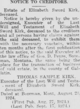 other Newspaper clipping from Aug 27, 1924 6018596
