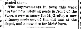 other Newspaper clipping from Oct 16, 1885 6018666
