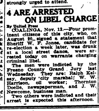 other Newspaper clipping from Nov 12, 1926 6019101