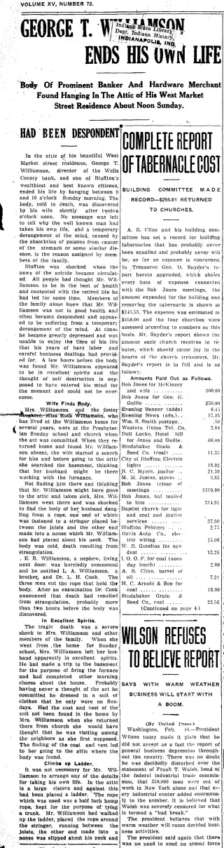 other Newspaper clipping from Feb 16, 1914 6019250