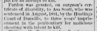 other Newspaper clipping from Aug 8, 1882 6019855