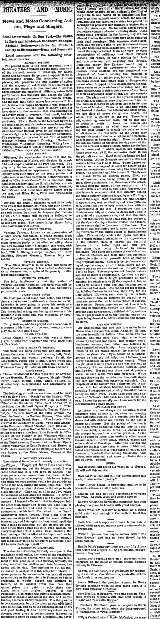 other Newspaper clipping from May 13, 1888 6020405