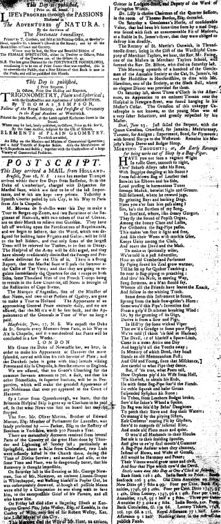other Newspaper clipping from Jun 11, 1748 6021306
