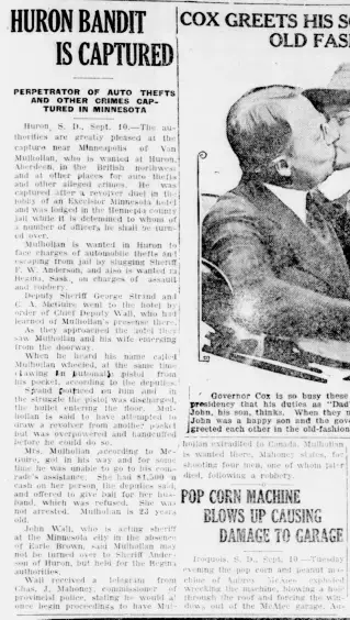 other Newspaper clipping from Sep 11, 1920 6021499