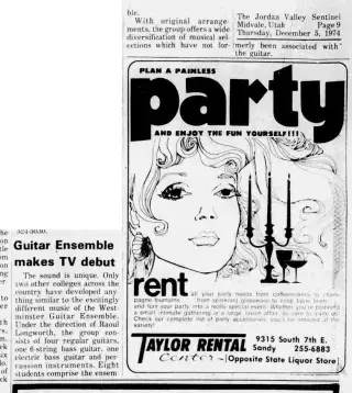 other Newspaper clipping from Dec 5, 1974 6021778
