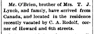 other Newspaper clipping from May 26, 1889 6022199