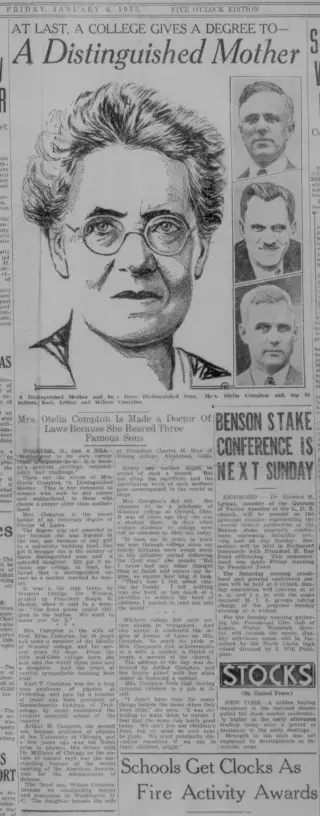 other Newspaper clipping from Jan 6, 1933 6022605