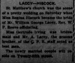Marriage Newspaper clipping from Jun 20, 1912 6023008