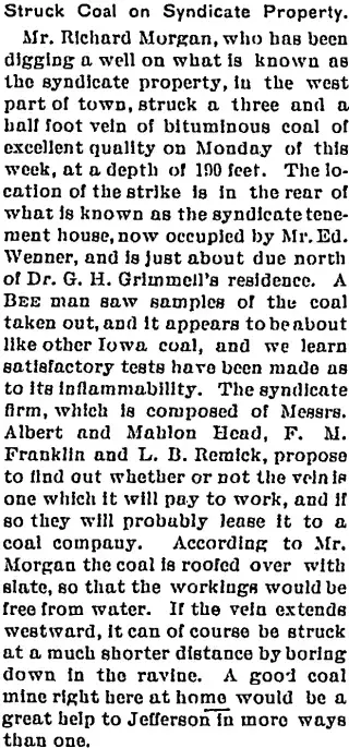 other Newspaper clipping from Jan 26, 1899 6023352