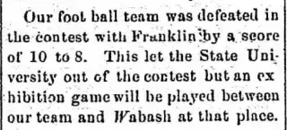 Sports Newspaper clipping from Oct 22, 1887 6024204