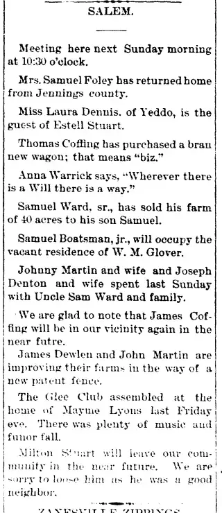 other Newspaper clipping from Feb 11, 1898 6024487