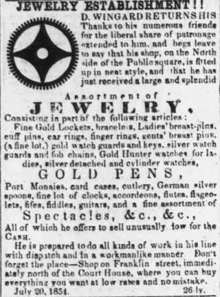 other Newspaper clipping from Aug 17, 1854 6024618