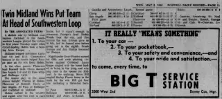 other Newspaper clipping from May 9, 1956 6025700