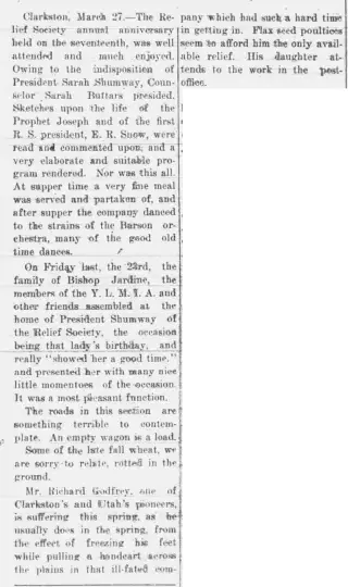 other Newspaper clipping from Mar 29, 1906 6025702
