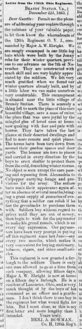 other Newspaper clipping from Jan 7, 1864 6025907