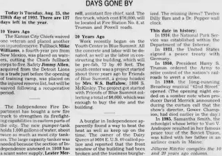 other Newspaper clipping from Aug 25, 1992 6025909
