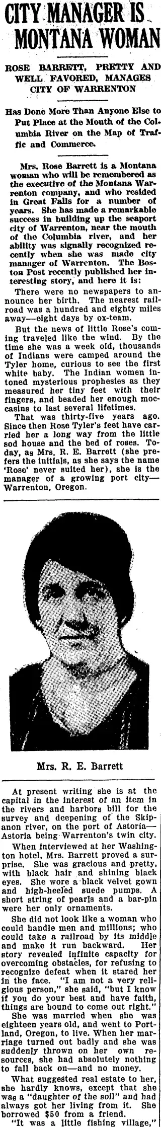 other Newspaper clipping from Mar 12, 1924 6026667