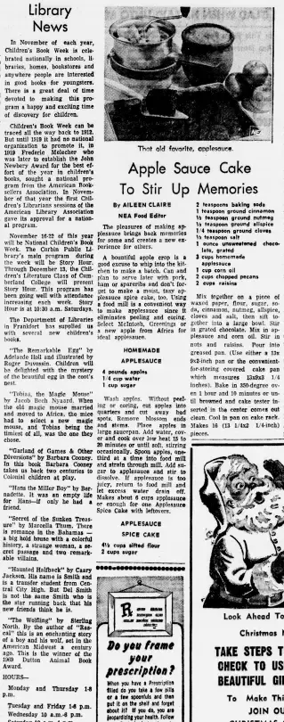other Newspaper clipping from Nov 16, 1969 6027622