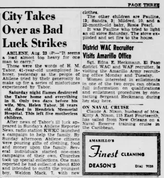 other Newspaper clipping from Aug 23, 1948 6028425