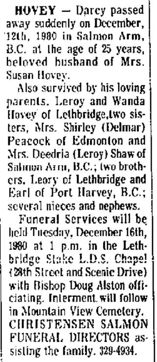 other Newspaper clipping from Dec 15, 1980 6028599