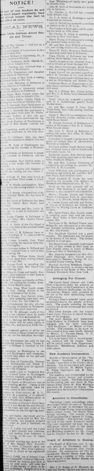 other Newspaper clipping from Aug 19, 1910 6028843