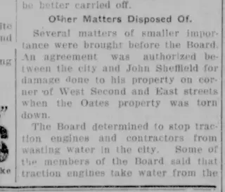 other Newspaper clipping from May 8, 1914 6028847