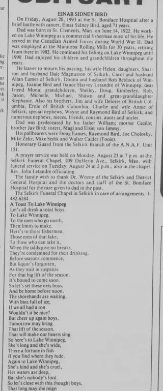 other Newspaper clipping from Aug 31, 1993 6028879